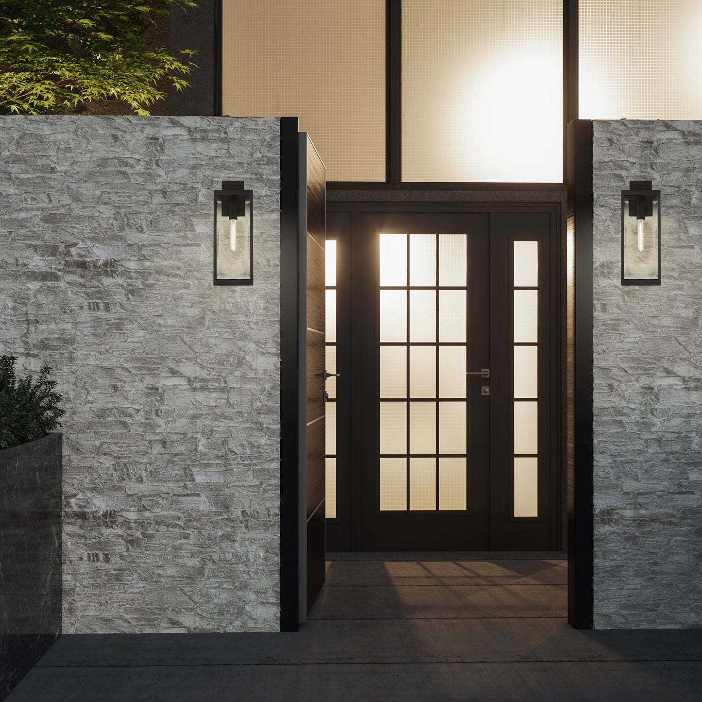 1 Light Outdoor Wall Lantern