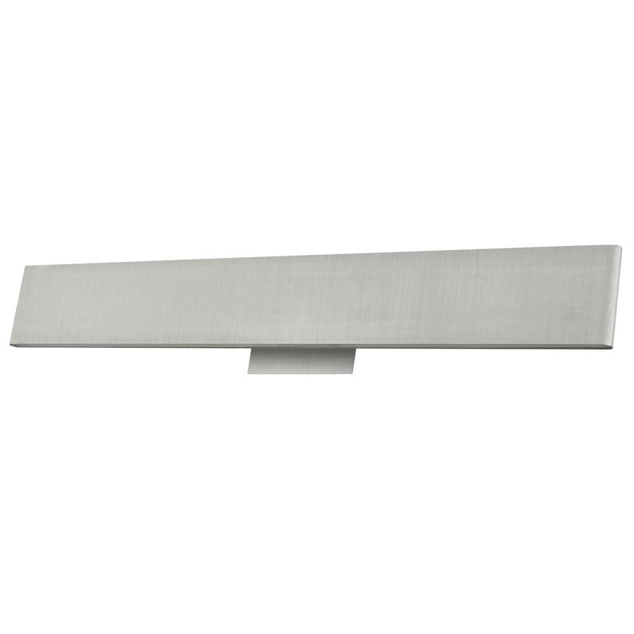 Abra Lighting Slim 2 Light 24" LED Vanity-Wall Bar, Aluminum