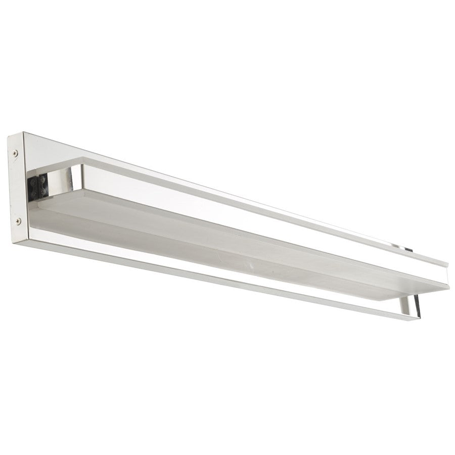 Abra Lighting Fusion 36" Solid Bar LED Vanity, Chrome