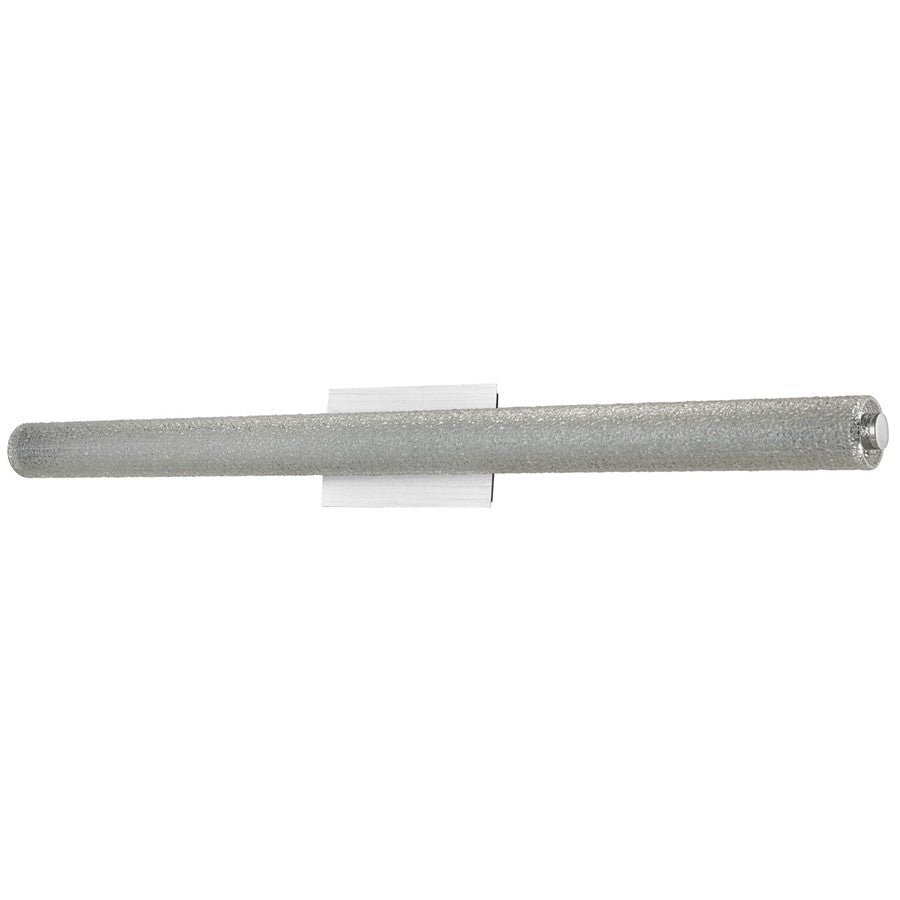 Abra Lighting Radius 1 Light 39" Diamond Tube LED Vanity, Nickel