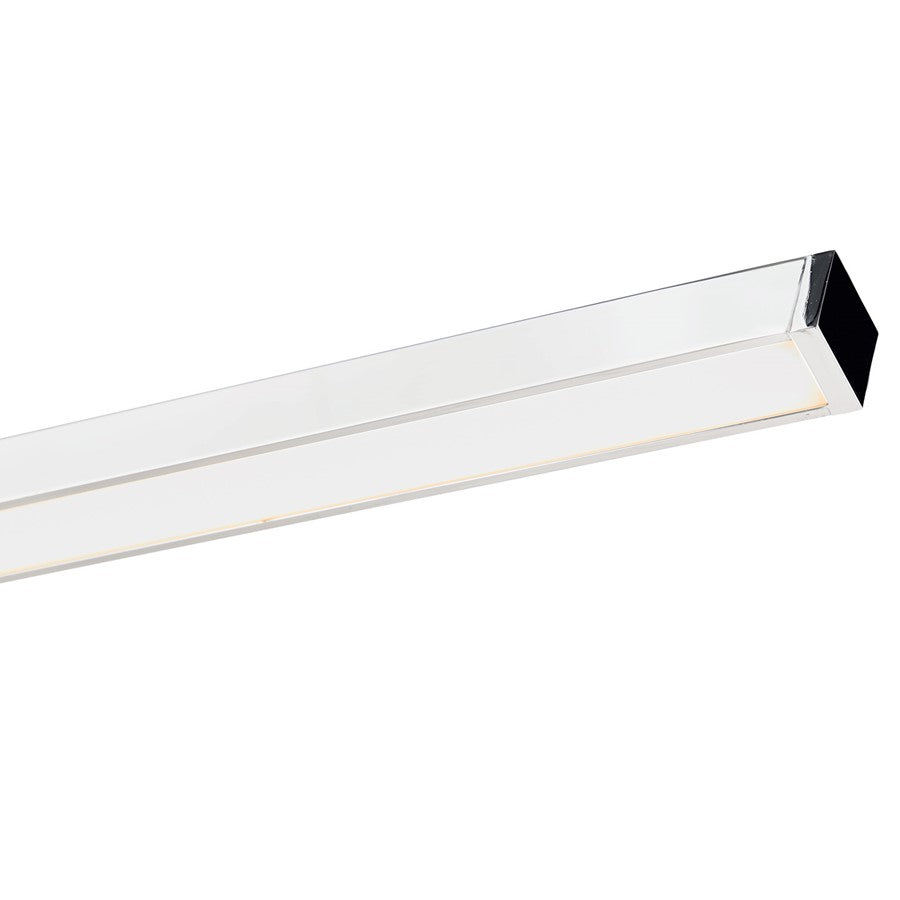 Abra Lighting Epee 2 Light 58" Pivoting Arm Vanity Bar, Chrome