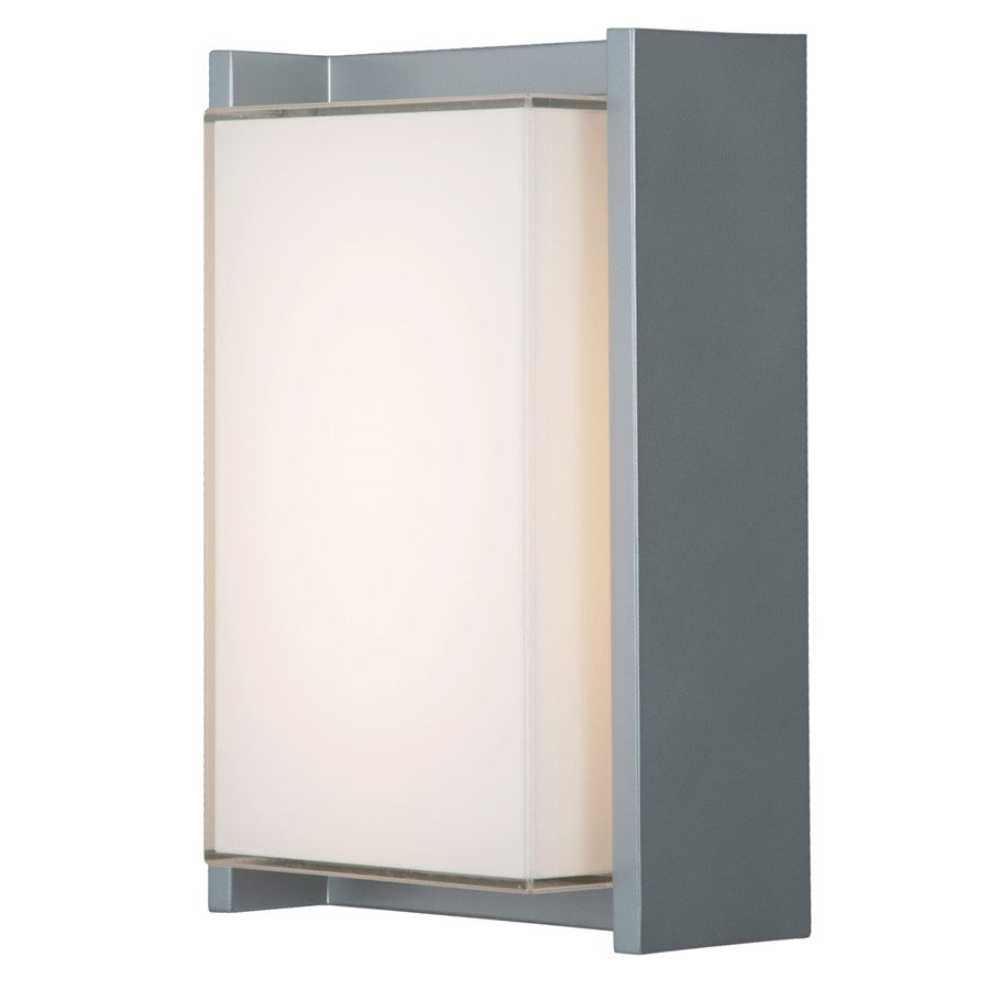 Abra Lighting Titon 1 Light 10" Miter LED Wall Fixture, Silica