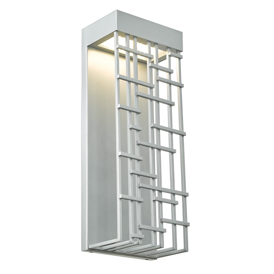 Abra Lighting Aspen 1 Light 16" Lattice Shade Wall Light, Silica