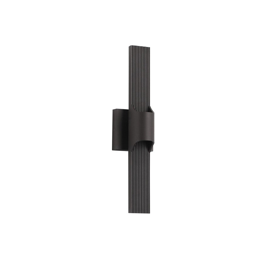 Avenue Lighting Outdoor 19"H 3-CCT LED Wall Sconce, Bronze - AEAV10006-DBZ