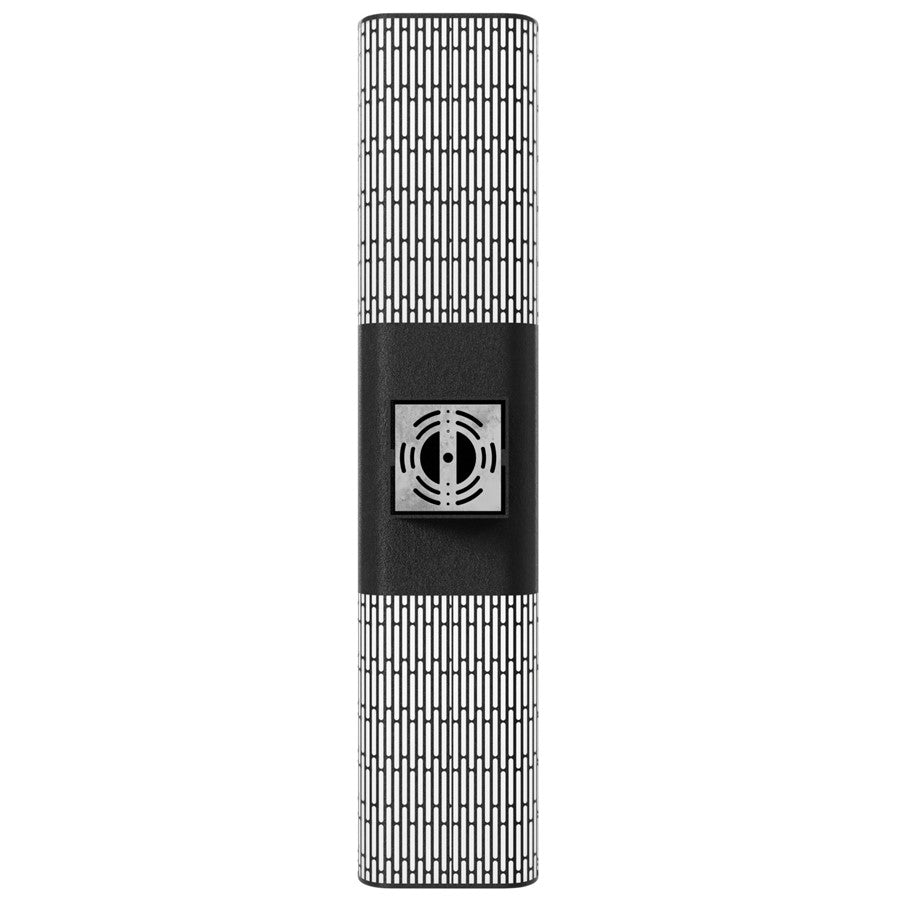 Avenue Lighting Avenue Outdoor 36in 1-Light Wall Sconce | Modern Matte Black and Clear Acrylic | Outdoor Entryway & Porch | Model AV2336-BLK
