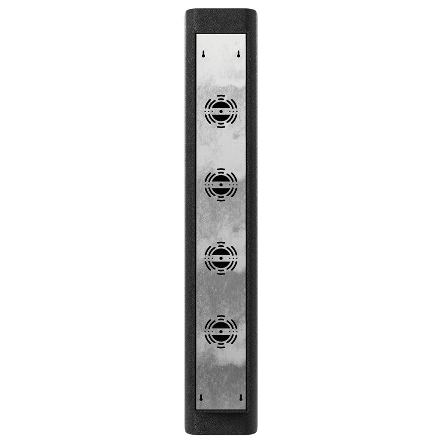 Avenue Lighting Avenue Outdoor 36in LED Wall Sconce | Modern Grid Black Aluminum | Entryway & Patio | 6 x 3 x 36 in | Model AV2436-BLK