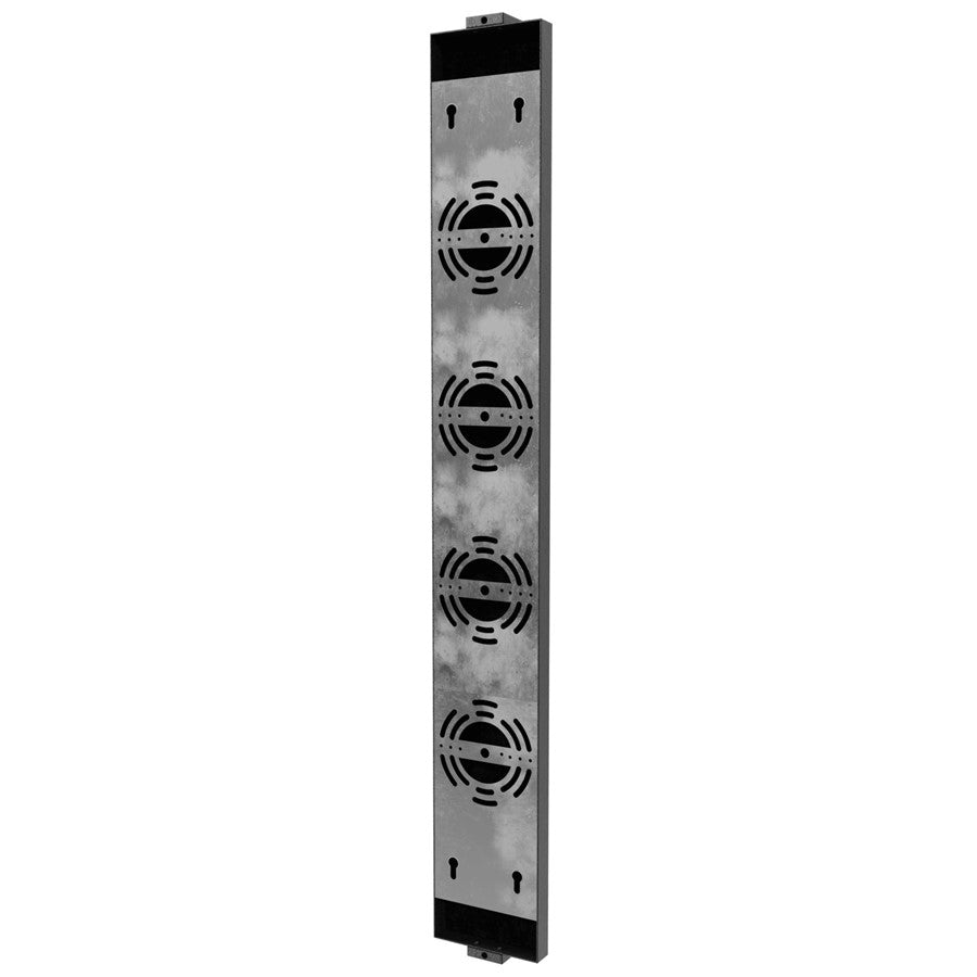 Avenue Avenue Outdoor 36in 1-Light LED Sconce | Modern Black Aluminum and Acrylic | Outdoor Wall Light | 5 x 3 x 36 in | Model AV2936-BLK