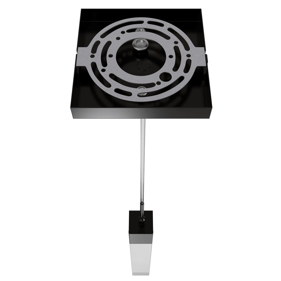 Avenue Original Glacier 1Lt 120" Pendant, Bronze/Snow