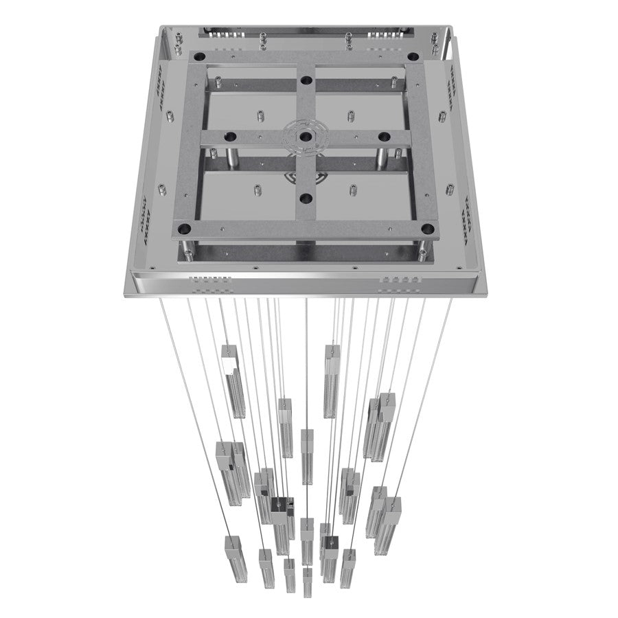 Avenue Lighting Boa 25Lt 174" Pendant/Multi Port, Chrome