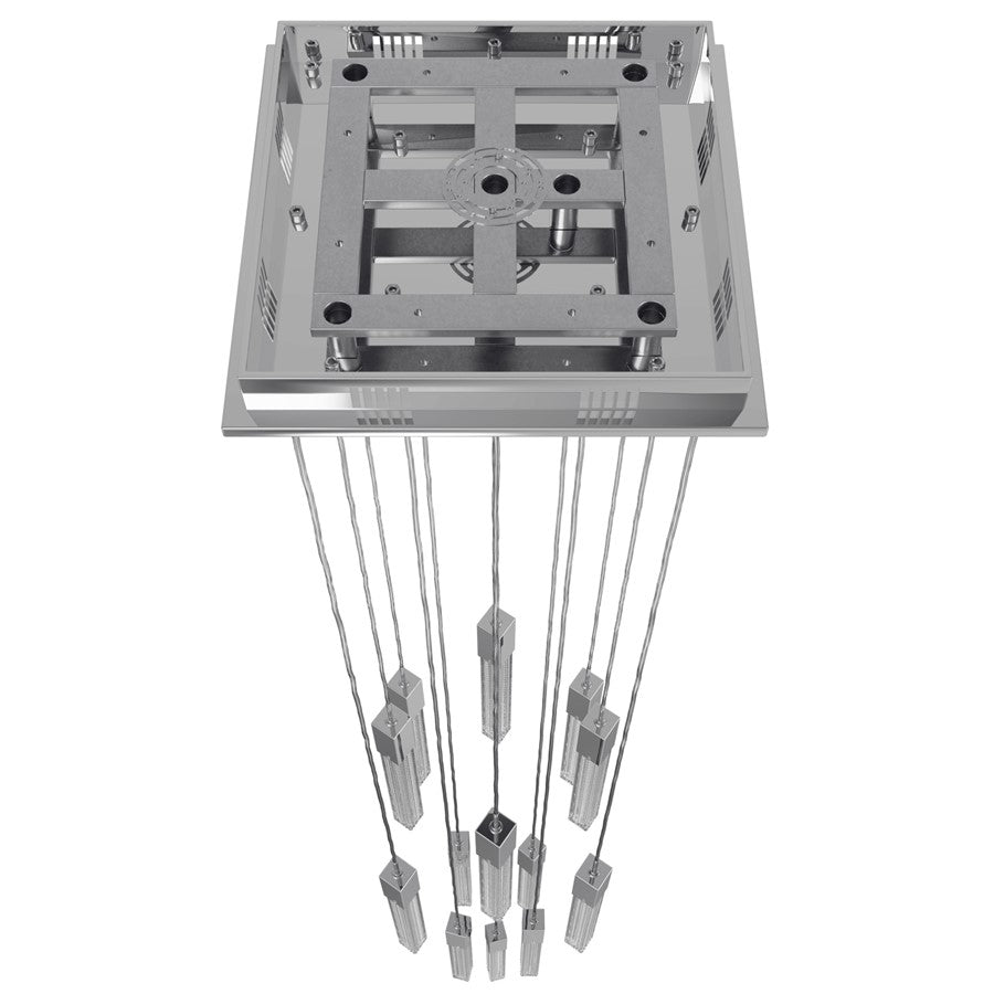 Avenue Lighting Boa 13Lt 148" Pendant/Multi Port, Chrome