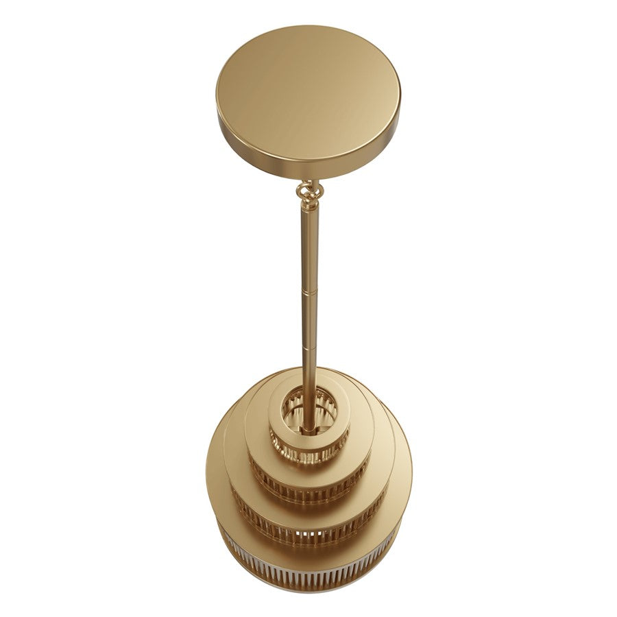 Avenue Lighting Waldorf 13 Light 22" Pendant, Aged Brass