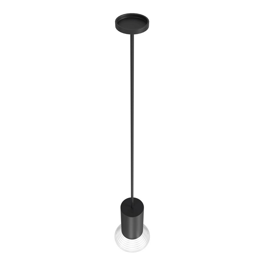 Avenue Lighting Newport 1 Light 8" Pendant, Black