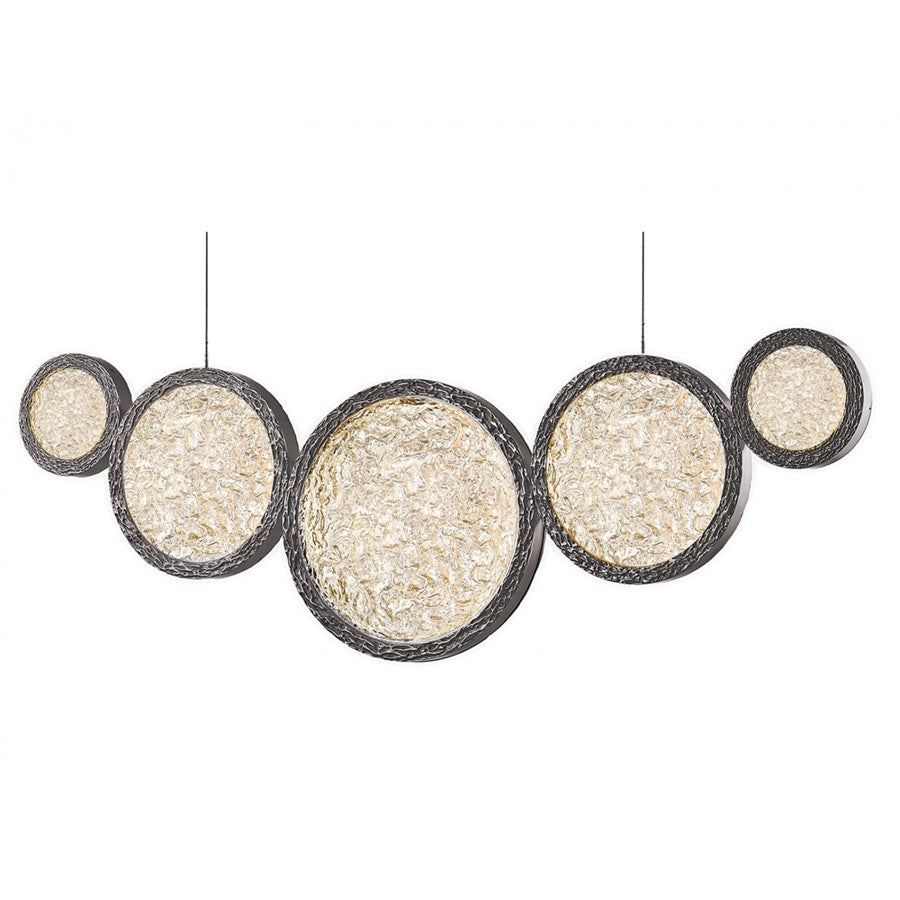 Avenue Lighting Bottega AC LED 13" Chandelier, Nickel