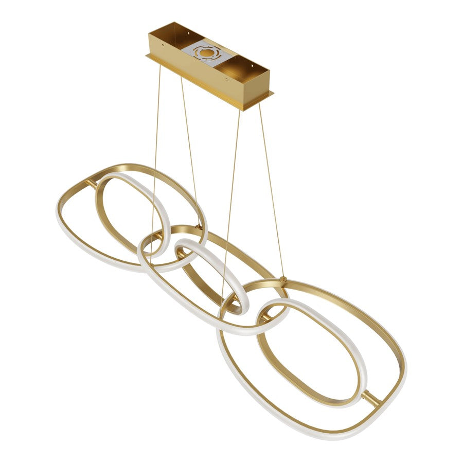 Avenue Lighting Circa Led Integrated LED Light 21" Pendant, Gold