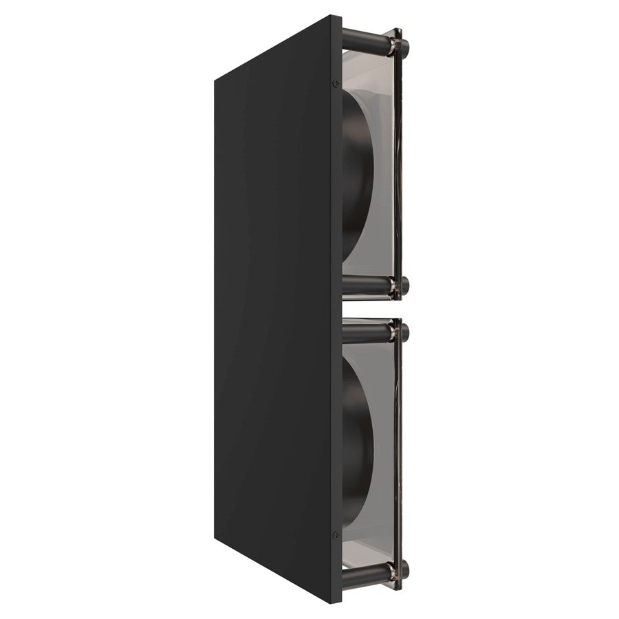 Avenue Lighting Peninisula 2 Light 17" Wall Sconce, Matte Black