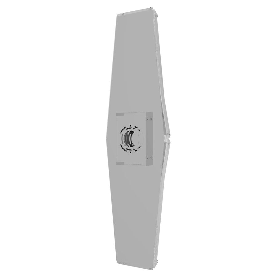 Avenue Lighting Seoul LED Light 6" Wall Sconce, Chrome