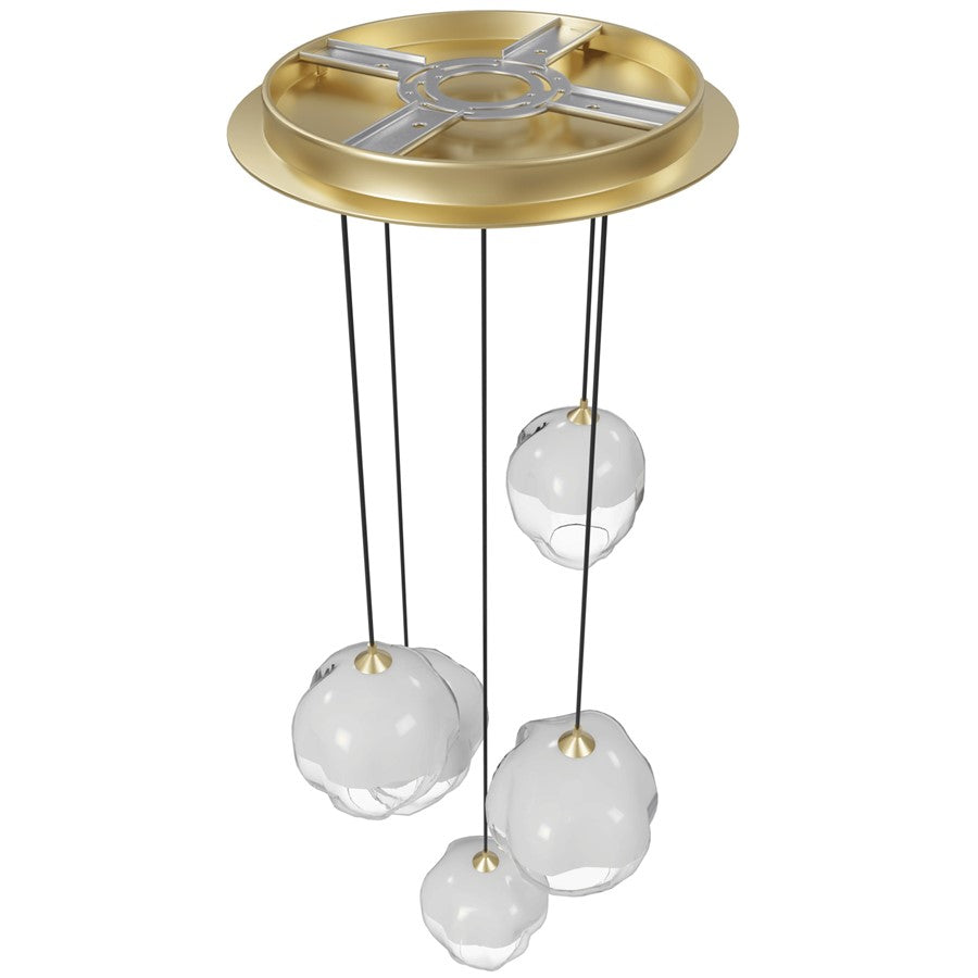 Avenue Lighting Sonoma Ave. 5Lt 210" Pendant/Multi Port, Brass