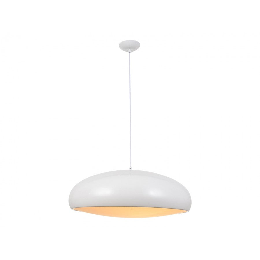 Avenue Lighting Doheny Ave. 3 Light 9" Pendant, White