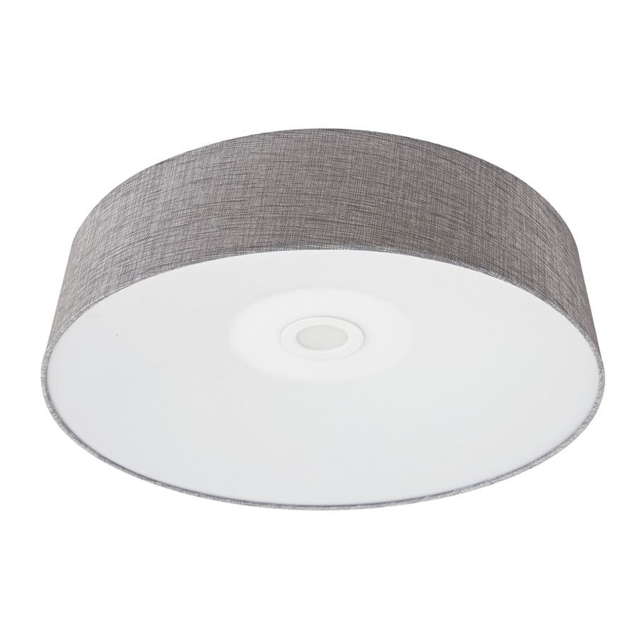 Avenue Lighting Cermack St. LED 16" Flush Mount/Sconce, Grey Linen