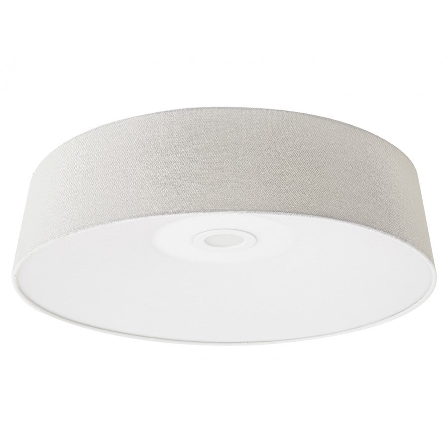 Avenue Lighting Cermack St. LED 16" Flush Mount/Sconce, Ivory Linen