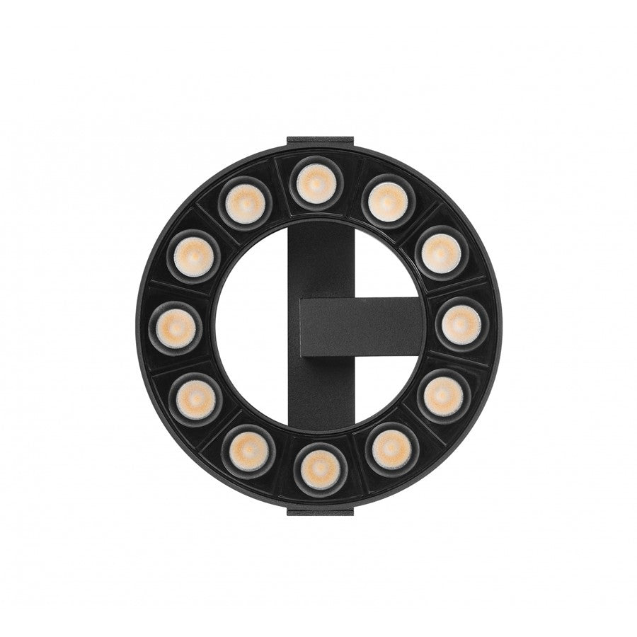 Avenue Lighting Magnetix Halo Round Dot Light 12W - AEML1212-BK