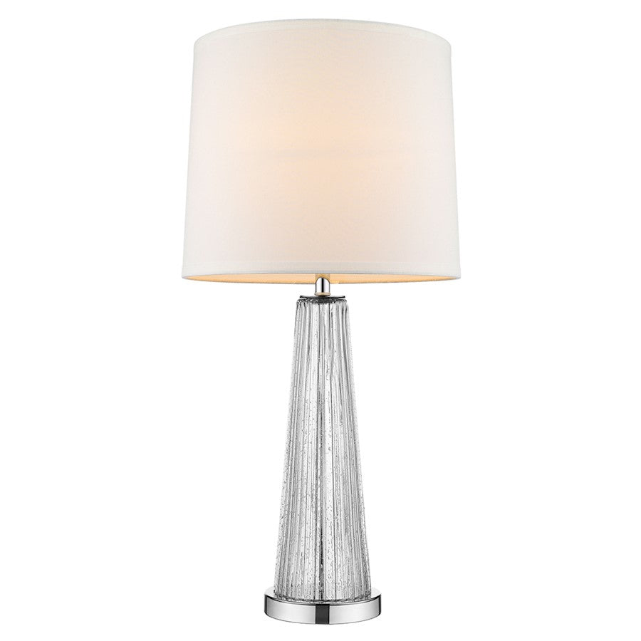 Chiara 14" Table Lamp, Chrome