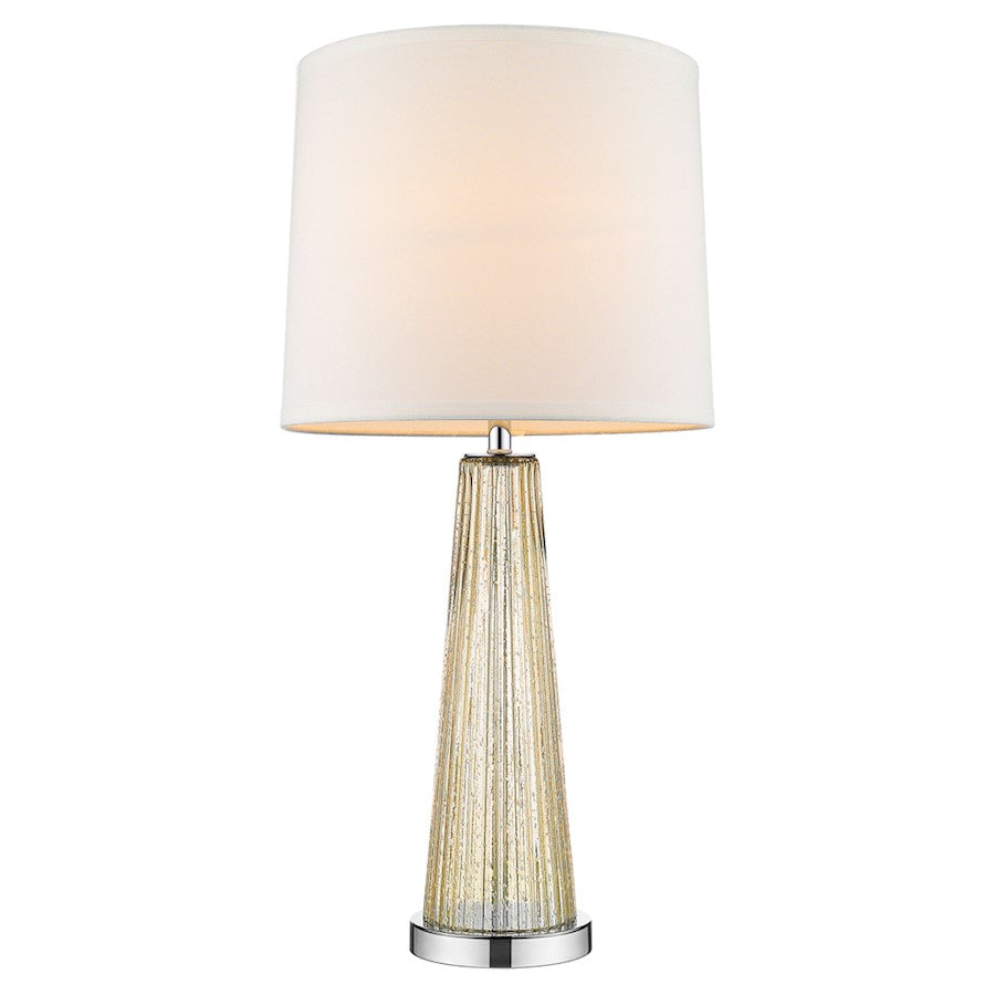 Chiara 14" Table Lamp, Chrome