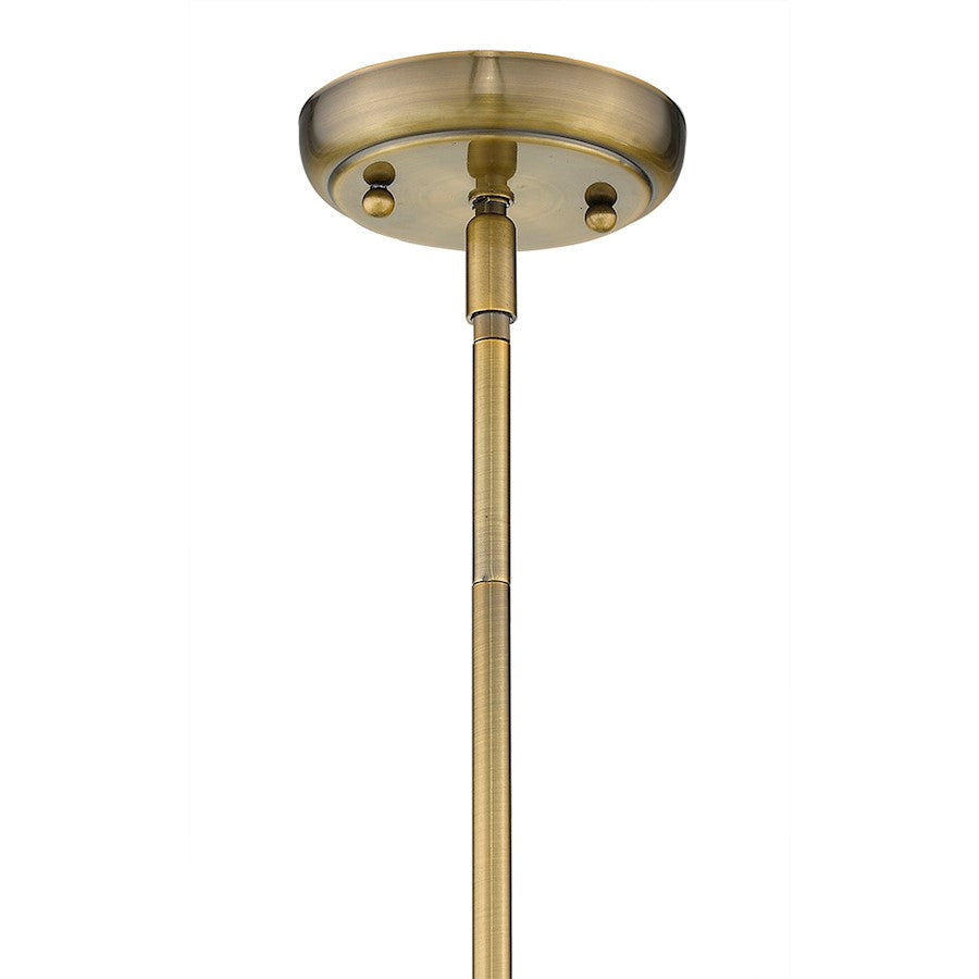 12 Light Chandelier, Brass