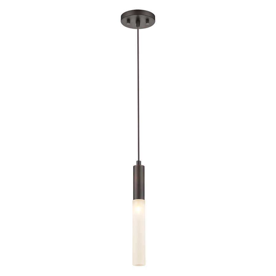 1 Light Pendant, Bronze