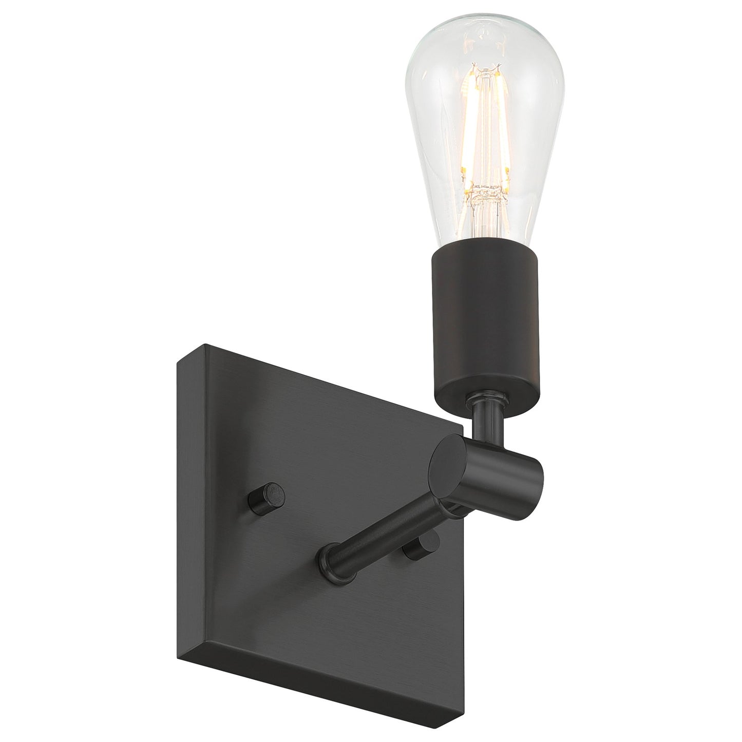 Access Lighting Virgin 1 Light Wall Sconce, Matte Black