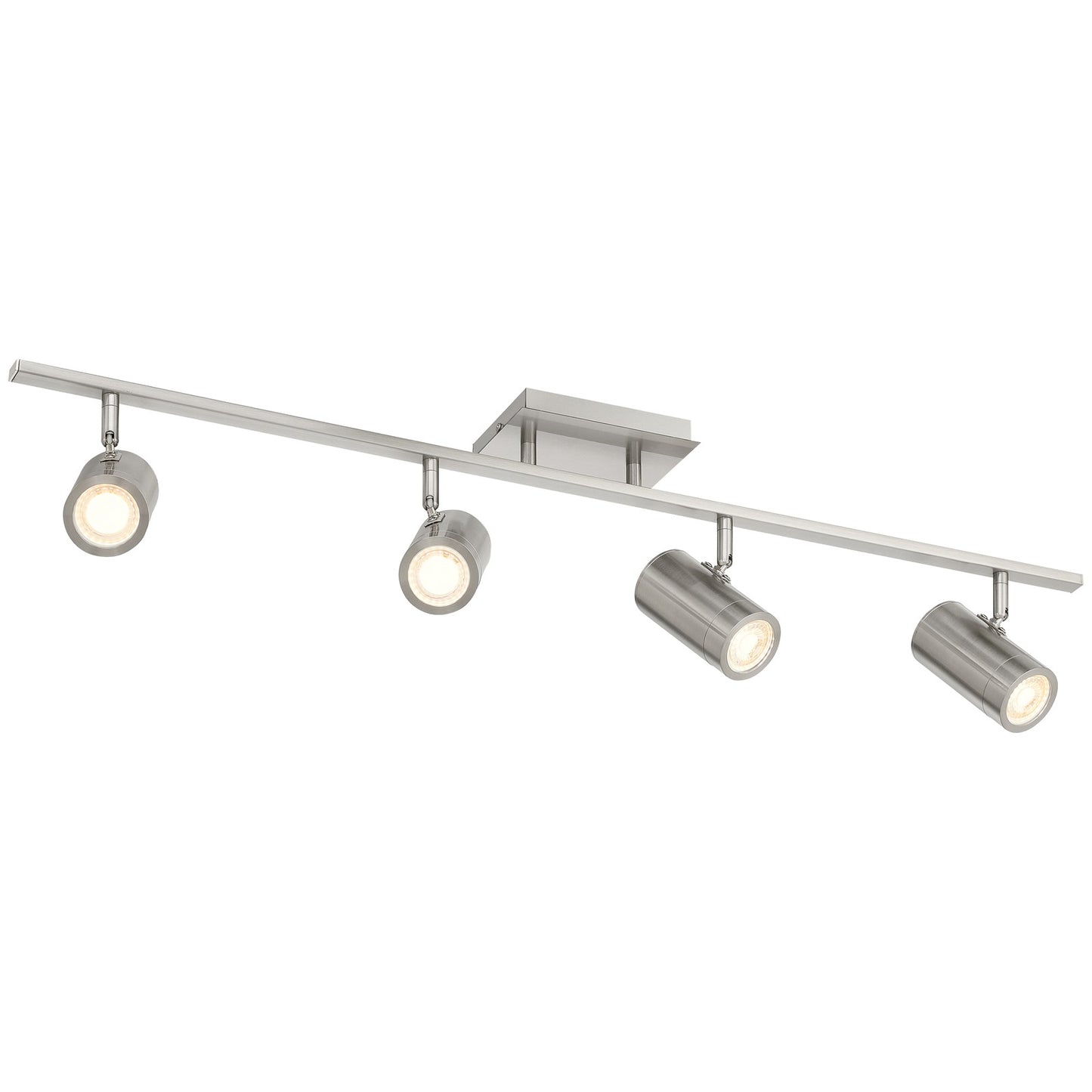 Access Prado 4Lt Adjustable LED Track, Steel/Steel