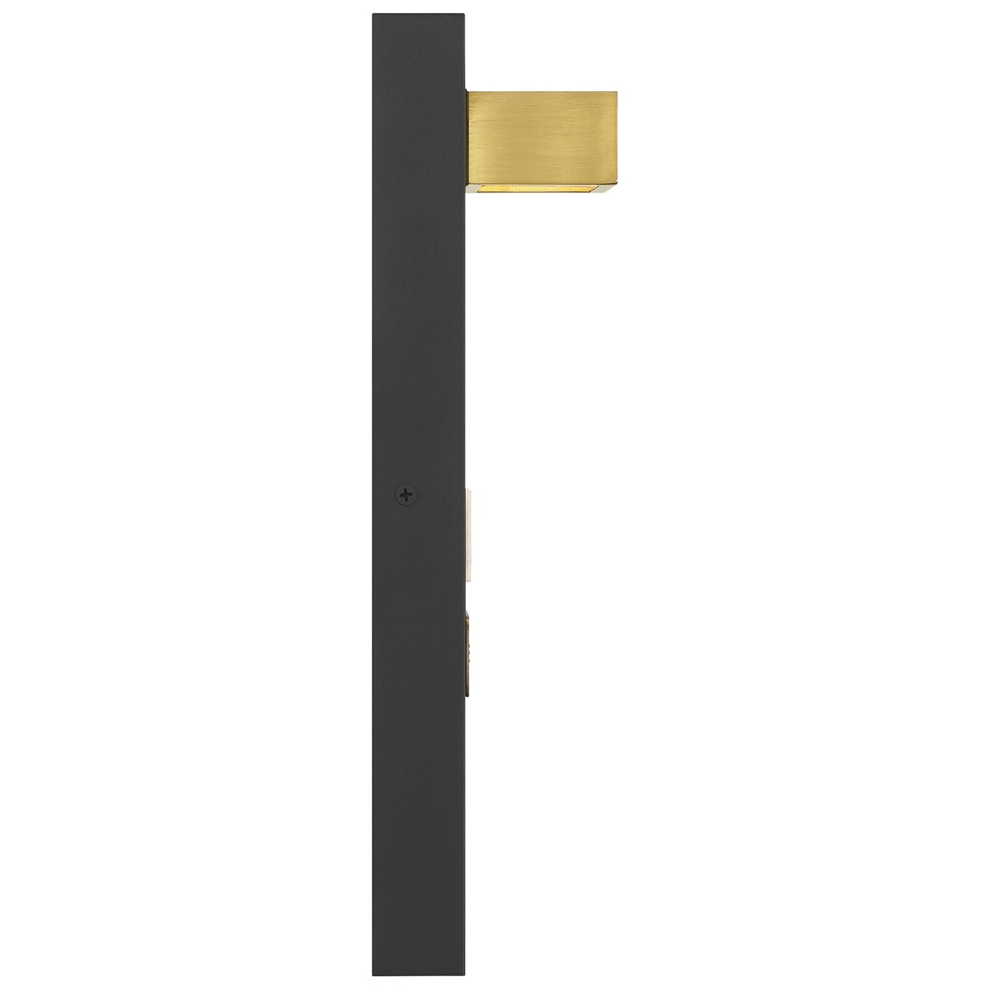 Access Marka LED Address Light/Braille, Black/Acrylic Lens