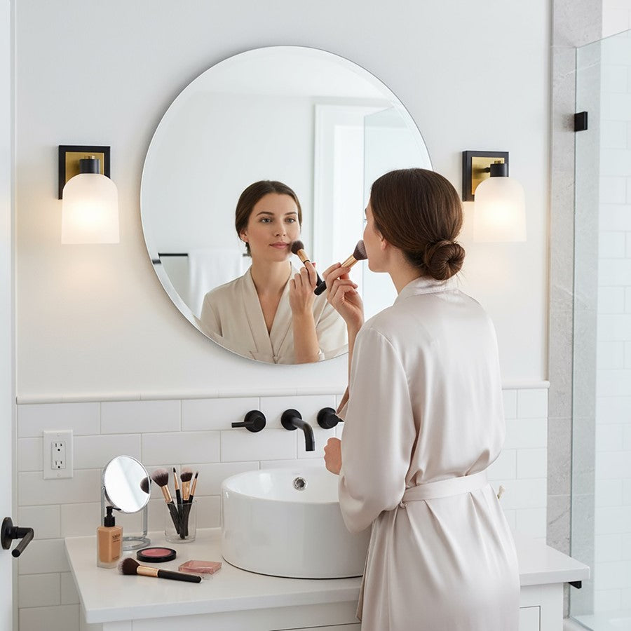 1 Light Bathroom Wall Sconce