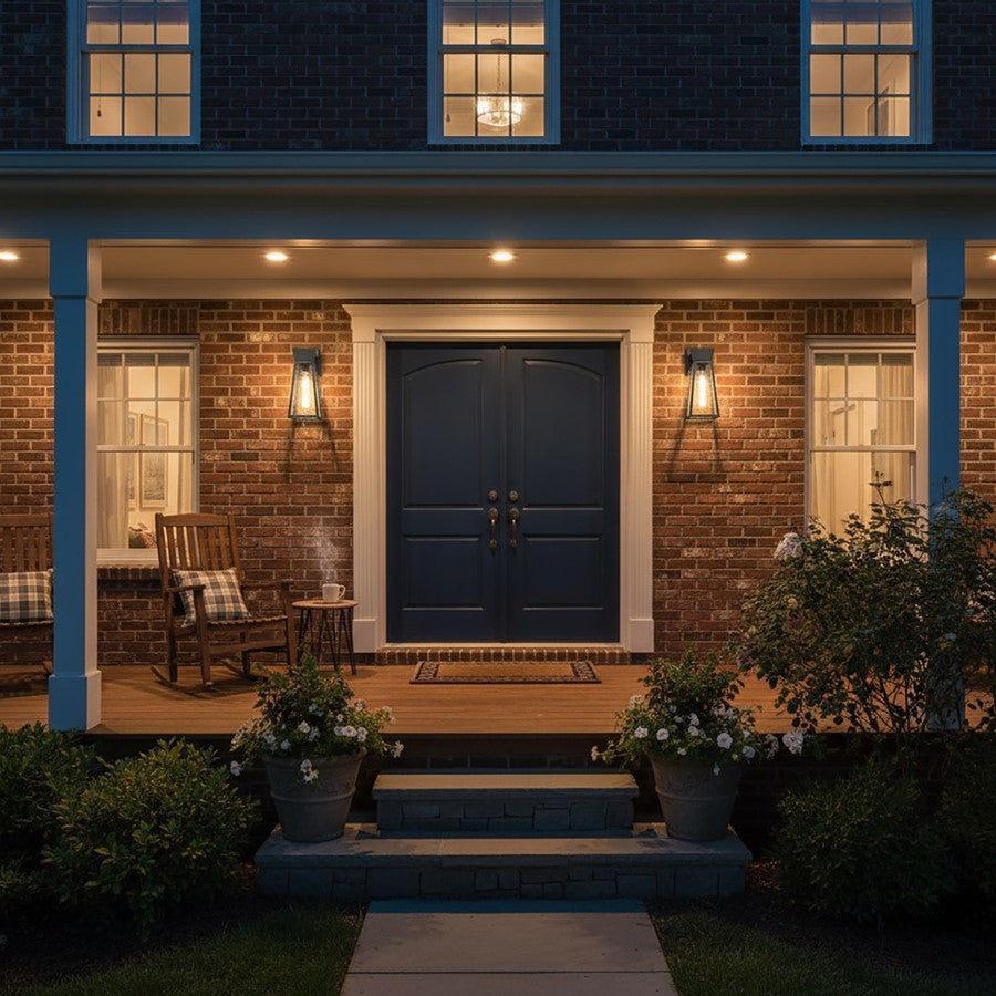 1 Light 12" Outdoor Wall Sconce