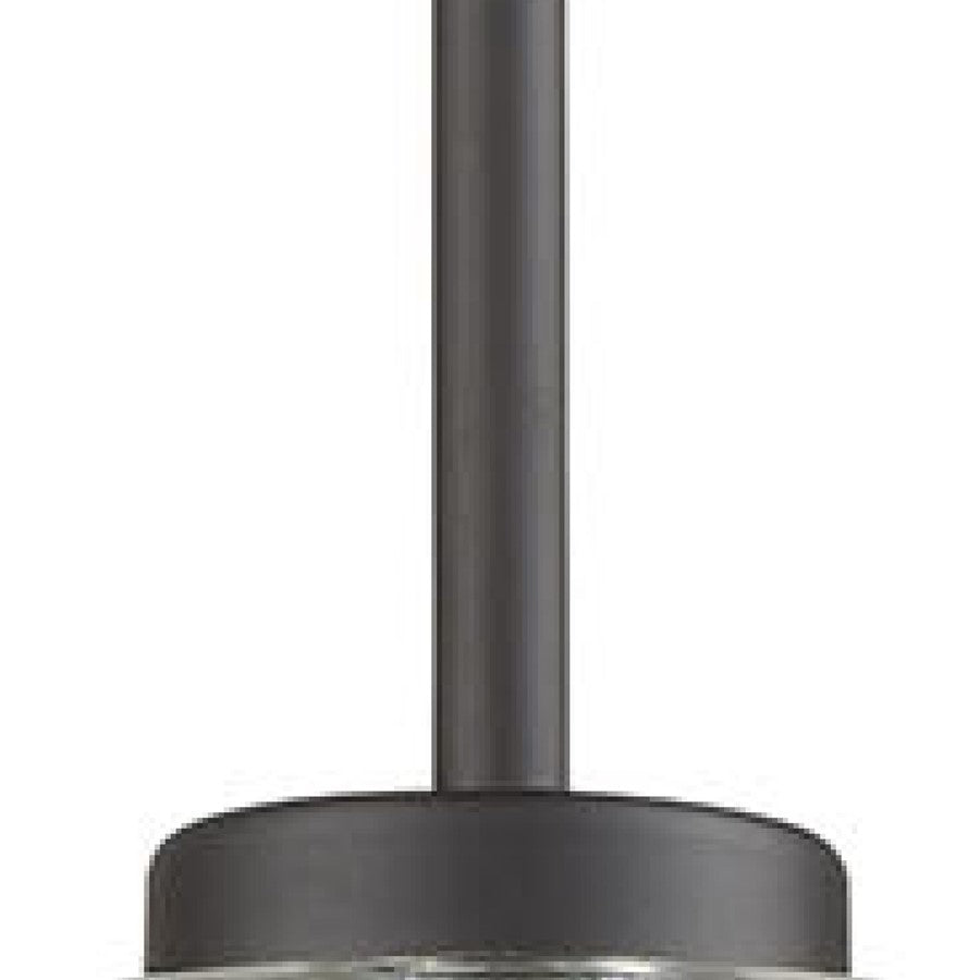 Atlas Lighting West End 4.75in 1-Light Mini Pendant | Transitional Oil Rubbed Bronze and Clear Glass | Kitchen Island & Dining | Model CL11717-BZ