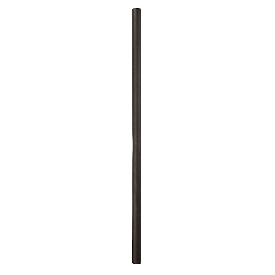 Atlas Lighting Outdoor Accessory Pole | Traditional Weathered Charcoal Metal | Yard & Driveway Lamp Post | 3 x 3 x 84 in | Model LA11081-BK