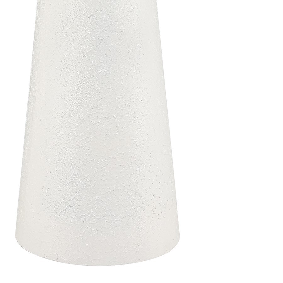 Atlas Lighting Erica 76'' High 1Lt Floor Lamp, Dry White/White