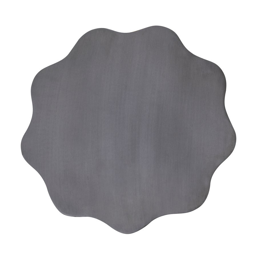 Atlas Lighting Agata Accent Table | Modern Antique Zinc Metal | Living Room & Lounge Side Table | 19 x 19 x 18 in | Model TA11214-01