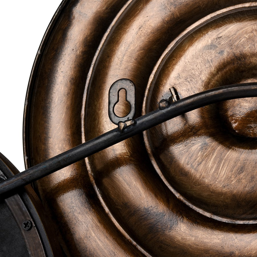 Atlas Lighting Breckman 42in Dimensional Wall Art | Brass & Bronze Metal | Living Room & Bedroom Decor | 42.5 x 3 x 22.75 in | Model WA11026-01