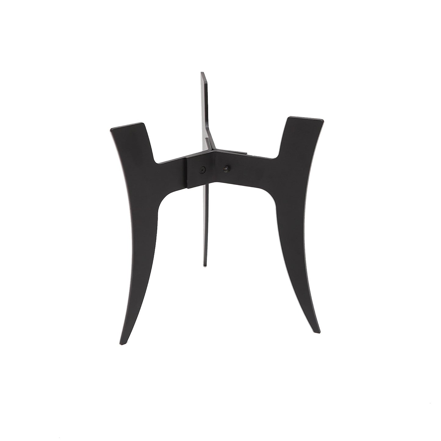 ACHLA Ibex I Plant Stand | Black Powdercoat Wrought Iron | Indoor & Outdoor Planter Pedestal | 10 x 10 x 12 in | Model FB-71