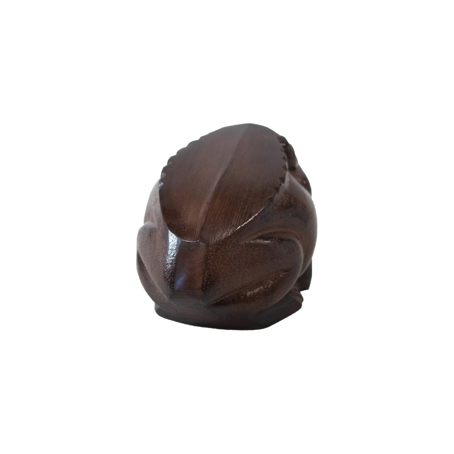ACHLA Frog Garden Ornament | Cast Aluminum Earth Tone Finish | Patio & Lawn Accent | 4.5 x 7.5 x 4.5 in | Model FRG-01