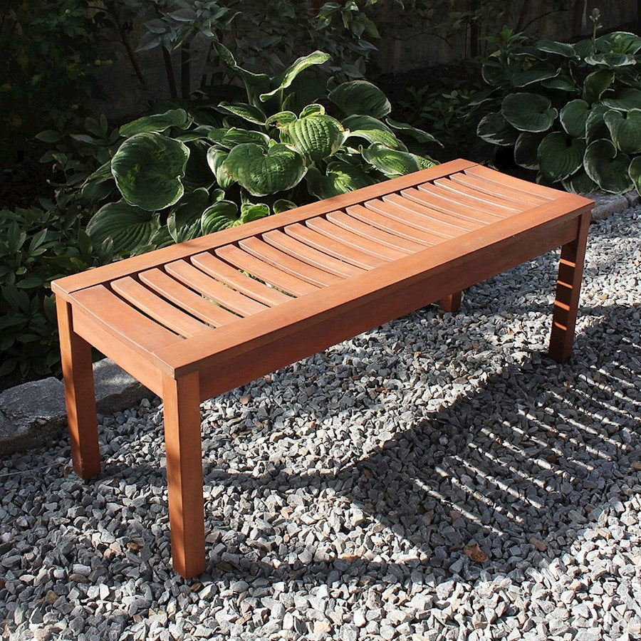 ACHLA Backless 4' Bench, Natural Oil