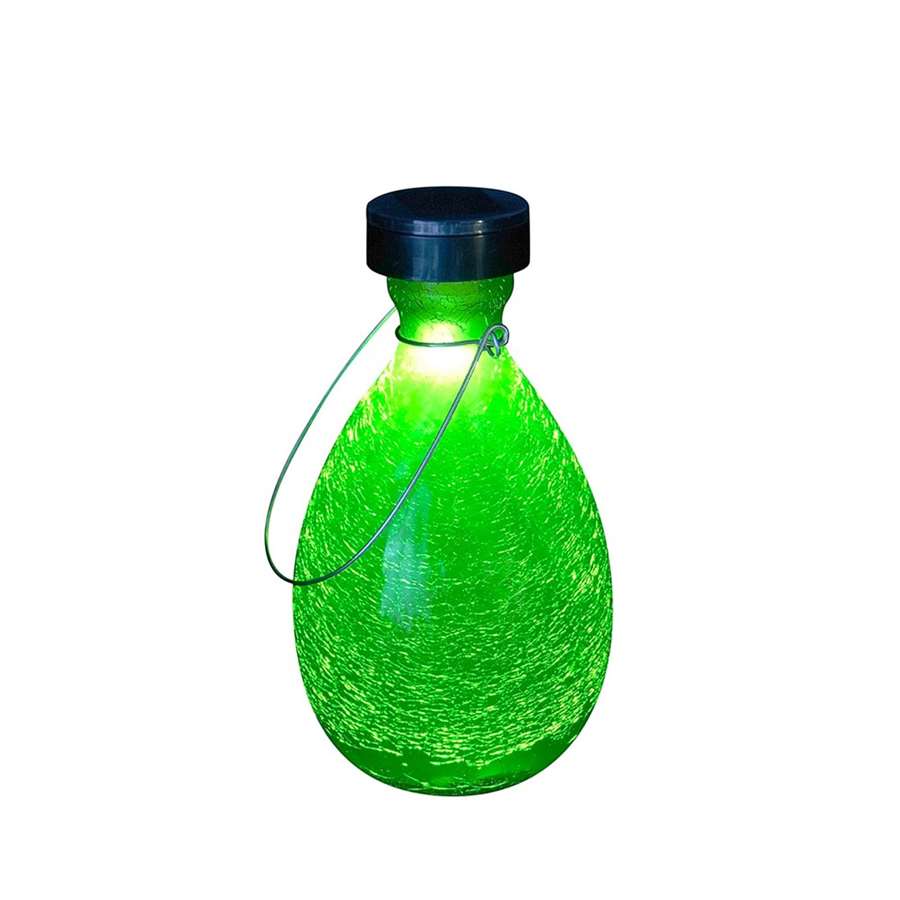 ACHLA Tear Solar Lantern Fern Green
