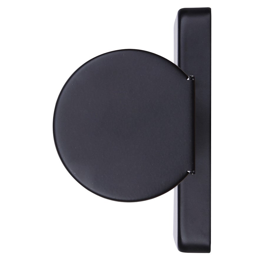 Canarm Osten 24in 1-Light LED Vanity | Modern Black and PC Lens | Bathroom & Powder Room | 24 x 4 x 2 in | Model BL-02B-24-BK-C