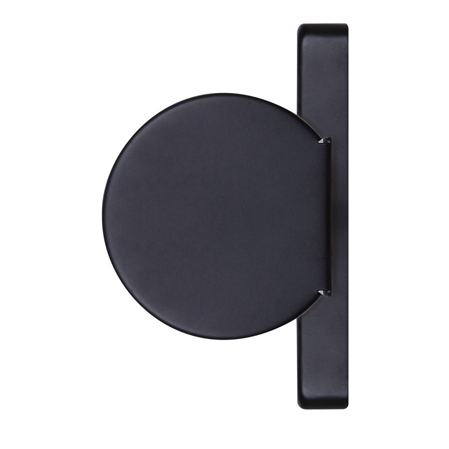 Canarm Osten 30in 1-Light Vanity | Modern Matte Black Aluminum & Iron | Bathroom & Powder Room | 30 x 4 x 2 in, Dimmable LED | Model BL-02B-30-BK-C