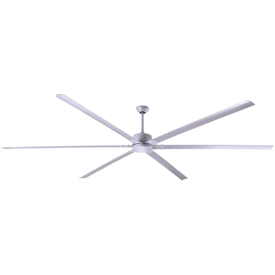 Canarm Fanbos 120in 6-Blade Ceiling Fan | Industrial Aluminum | Commercial & Large Spaces | 120 x 120 x 20 in | Model CP120PG