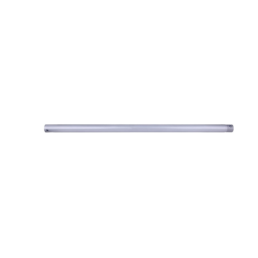 Canarm DR24-CPPG 24in Black Ceiling Fan Downrod | Steel | High Ceilings & Sloped Ceilings | 24in H | Model DR24-CPPG