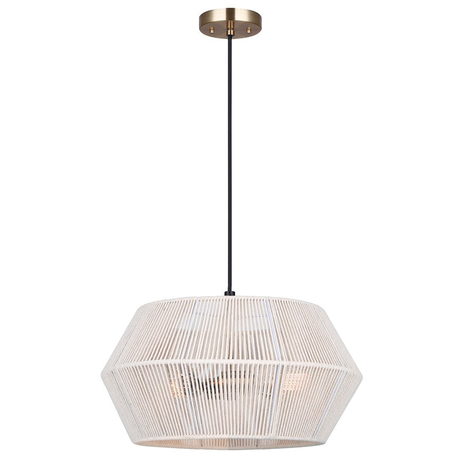 Canarm Willow 17.75in 4-Light Chandelier | Gold Metal | Dining Room & Living Room | 17.75 x 17.75 x 17.75 in | Model ICH1120A04GD18