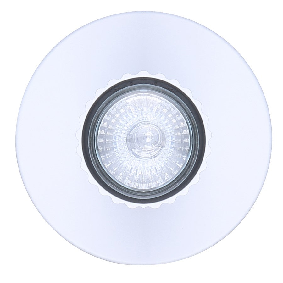 Canarm Rexton 4.75in 1-Light Track Lighting | Matte White Steel | Kitchen & Hallway | 4.75 x 4.75 x 5.75 in | Model ICW1119A01WH10