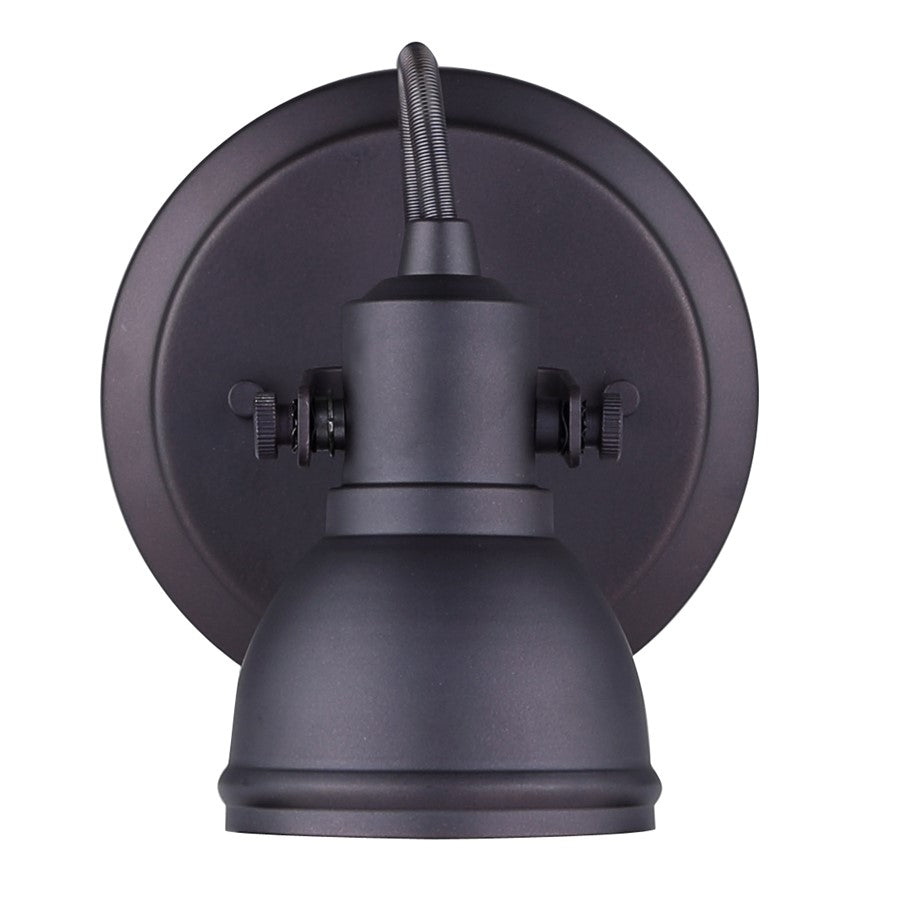 Canarm Polo 1-Light Track Light | Oil Rubbed Bronze Metal | Entryway & Kitchen | 5 x 5 x 7 in | Model ICW622A01ORB10